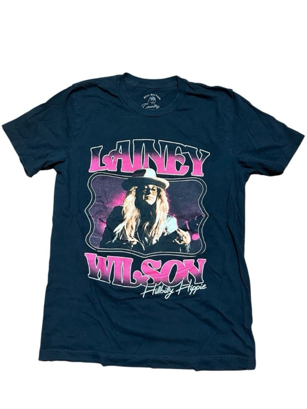 Lainey Wilson T Shirt Size Medium Hillbilly Hippie Tour 2023 Bell Bottom Country